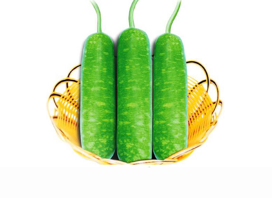 Bầu dài tươi xanh quả 1 kg (1 trái)